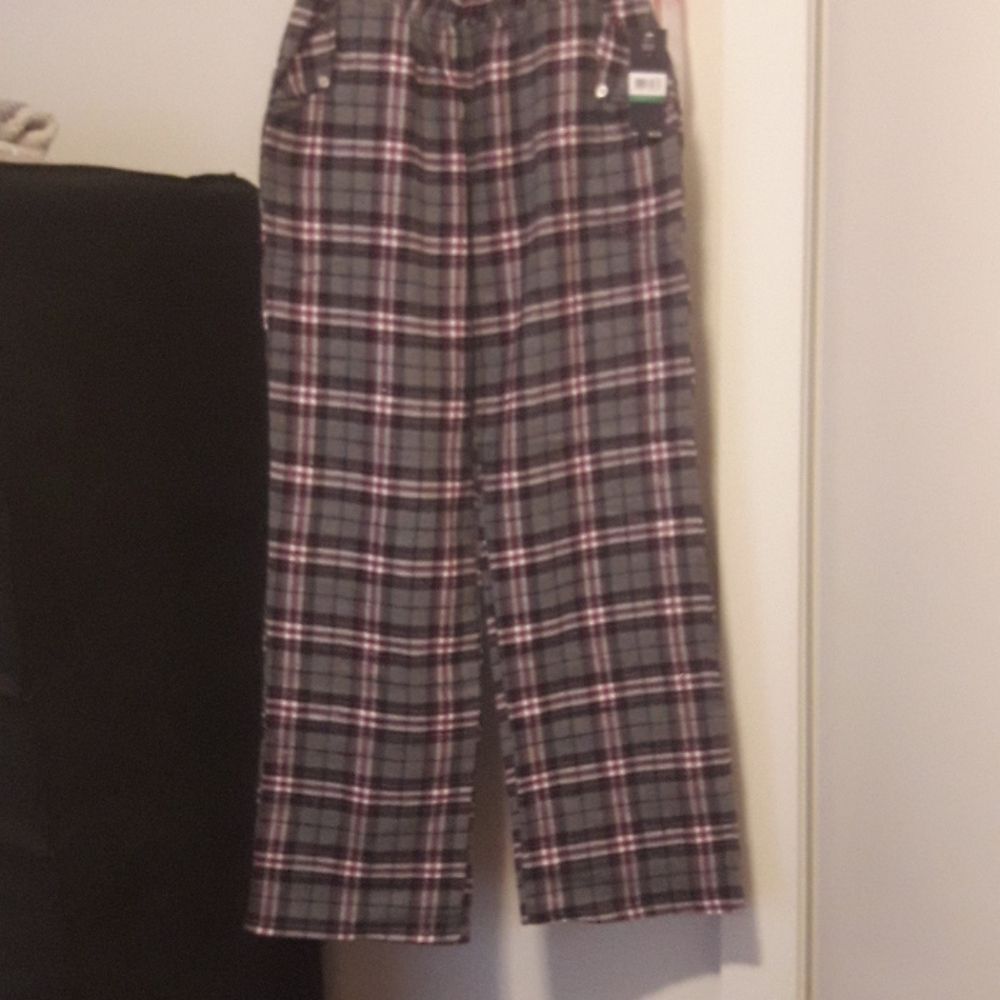 Tommy Hilfiger Sleepwear plaid PJ pants NWT L 100% Cotton